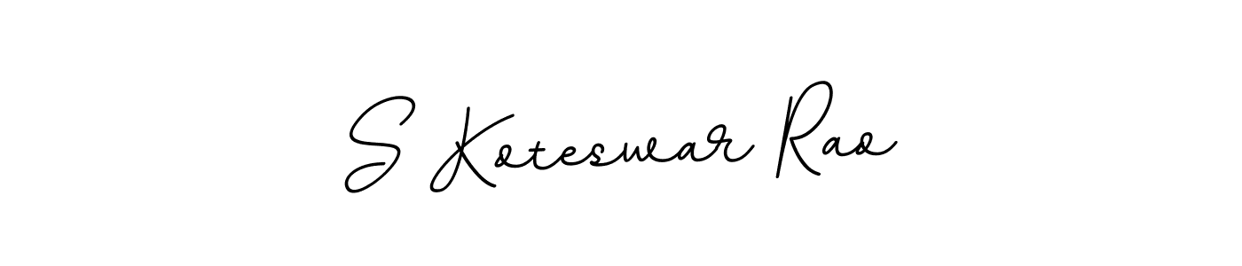 S Koteswar Rao stylish signature style. Best Handwritten Sign (BallpointsItalic-DORy9) for my name. Handwritten Signature Collection Ideas for my name S Koteswar Rao. S Koteswar Rao signature style 11 images and pictures png