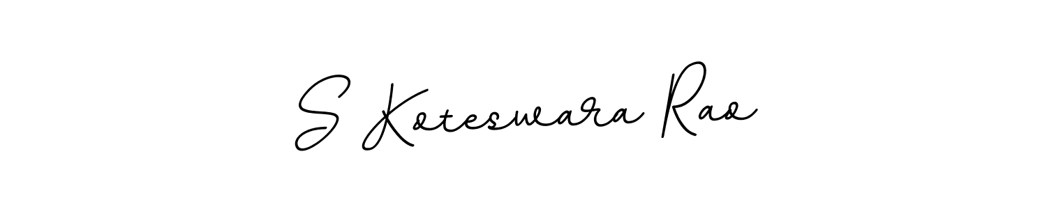 S Koteswara Rao stylish signature style. Best Handwritten Sign (BallpointsItalic-DORy9) for my name. Handwritten Signature Collection Ideas for my name S Koteswara Rao. S Koteswara Rao signature style 11 images and pictures png