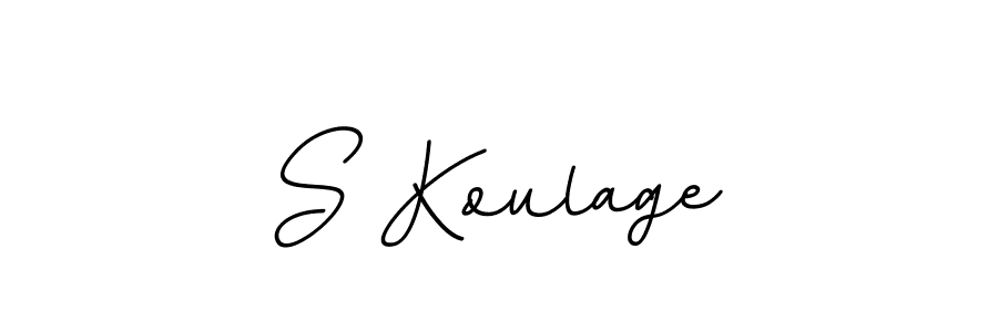 Also You can easily find your signature by using the search form. We will create S Koulage name handwritten signature images for you free of cost using BallpointsItalic-DORy9 sign style. S Koulage signature style 11 images and pictures png