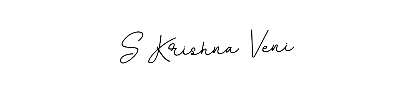 How to Draw S Krishna Veni signature style? BallpointsItalic-DORy9 is a latest design signature styles for name S Krishna Veni. S Krishna Veni signature style 11 images and pictures png
