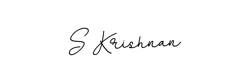 if you are searching for the best signature style for your name S Krishnan. so please give up your signature search. here we have designed multiple signature styles  using BallpointsItalic-DORy9. S Krishnan signature style 11 images and pictures png