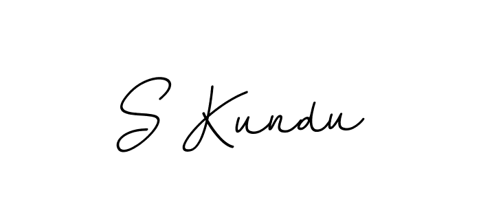 Make a beautiful signature design for name S Kundu. With this signature (BallpointsItalic-DORy9) style, you can create a handwritten signature for free. S Kundu signature style 11 images and pictures png