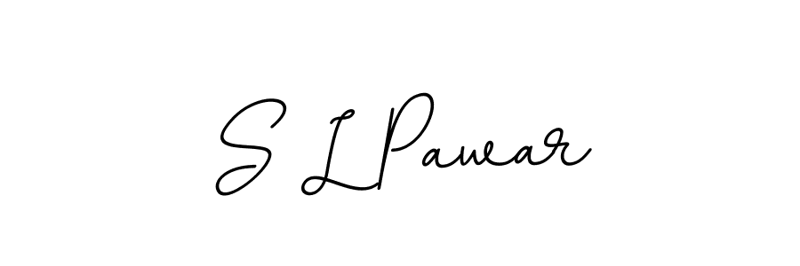 BallpointsItalic-DORy9 is a professional signature style that is perfect for those who want to add a touch of class to their signature. It is also a great choice for those who want to make their signature more unique. Get S L Pawar name to fancy signature for free. S L Pawar signature style 11 images and pictures png