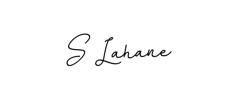 Make a beautiful signature design for name S Lahane. With this signature (BallpointsItalic-DORy9) style, you can create a handwritten signature for free. S Lahane signature style 11 images and pictures png