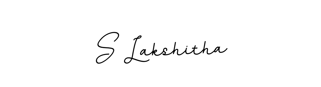 BallpointsItalic-DORy9 is a professional signature style that is perfect for those who want to add a touch of class to their signature. It is also a great choice for those who want to make their signature more unique. Get S Lakshitha name to fancy signature for free. S Lakshitha signature style 11 images and pictures png