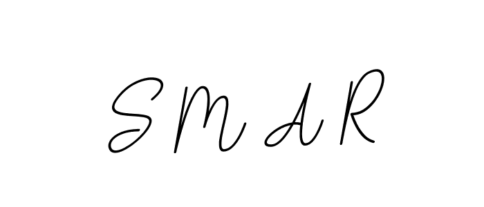 Use a signature maker to create a handwritten signature online. With this signature software, you can design (BallpointsItalic-DORy9) your own signature for name S M A R. S M A R signature style 11 images and pictures png