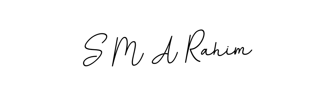 This is the best signature style for the S M A Rahim name. Also you like these signature font (BallpointsItalic-DORy9). Mix name signature. S M A Rahim signature style 11 images and pictures png