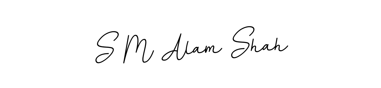 Make a beautiful signature design for name S M Alam Shah. Use this online signature maker to create a handwritten signature for free. S M Alam Shah signature style 11 images and pictures png
