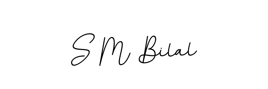 Similarly BallpointsItalic-DORy9 is the best handwritten signature design. Signature creator online .You can use it as an online autograph creator for name S M Bilal. S M Bilal signature style 11 images and pictures png