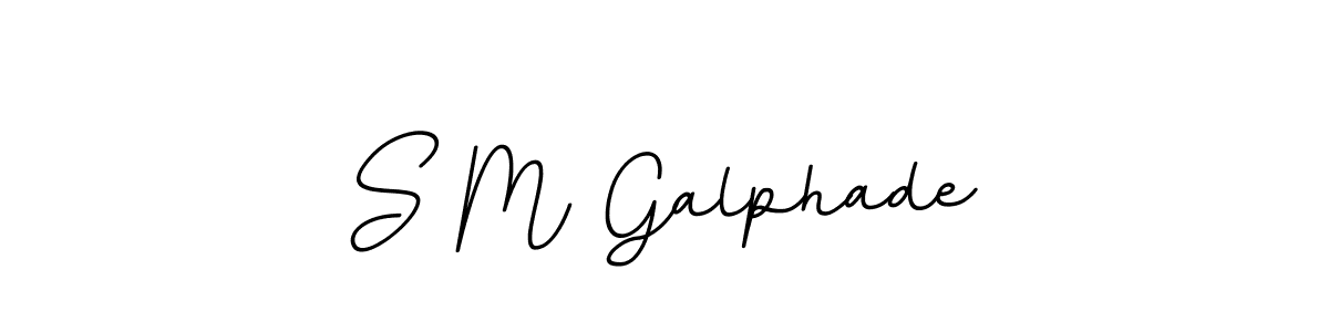 The best way (BallpointsItalic-DORy9) to make a short signature is to pick only two or three words in your name. The name S M Galphade include a total of six letters. For converting this name. S M Galphade signature style 11 images and pictures png