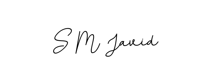 Similarly BallpointsItalic-DORy9 is the best handwritten signature design. Signature creator online .You can use it as an online autograph creator for name S M Javid. S M Javid signature style 11 images and pictures png