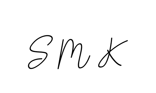 S M K stylish signature style. Best Handwritten Sign (BallpointsItalic-DORy9) for my name. Handwritten Signature Collection Ideas for my name S M K. S M K signature style 11 images and pictures png