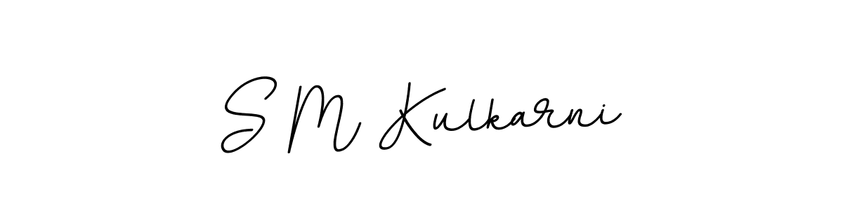 S M Kulkarni stylish signature style. Best Handwritten Sign (BallpointsItalic-DORy9) for my name. Handwritten Signature Collection Ideas for my name S M Kulkarni. S M Kulkarni signature style 11 images and pictures png