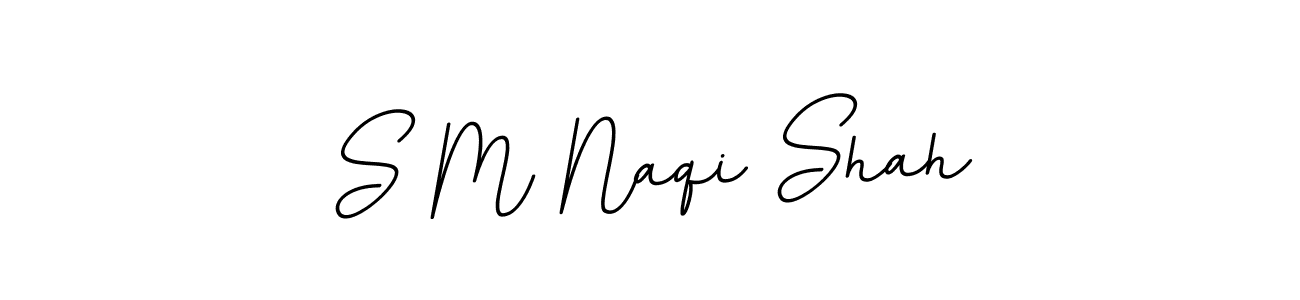 Make a short S M Naqi Shah signature style. Manage your documents anywhere anytime using BallpointsItalic-DORy9. Create and add eSignatures, submit forms, share and send files easily. S M Naqi Shah signature style 11 images and pictures png