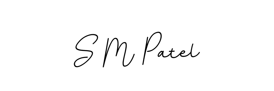 Make a beautiful signature design for name S M Patel. Use this online signature maker to create a handwritten signature for free. S M Patel signature style 11 images and pictures png