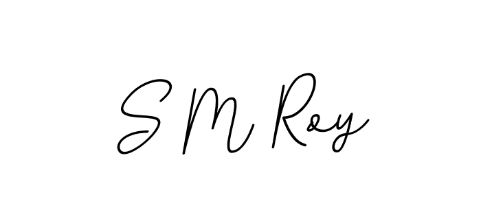 BallpointsItalic-DORy9 is a professional signature style that is perfect for those who want to add a touch of class to their signature. It is also a great choice for those who want to make their signature more unique. Get S M Roy name to fancy signature for free. S M Roy signature style 11 images and pictures png