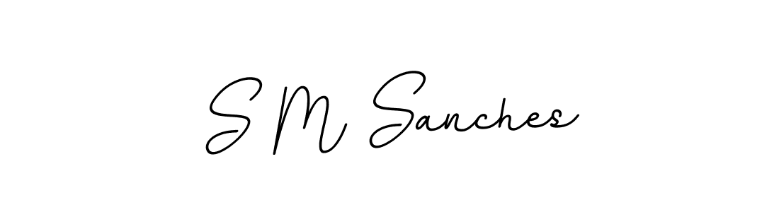 Once you've used our free online signature maker to create your best signature BallpointsItalic-DORy9 style, it's time to enjoy all of the benefits that S M Sanches name signing documents. S M Sanches signature style 11 images and pictures png