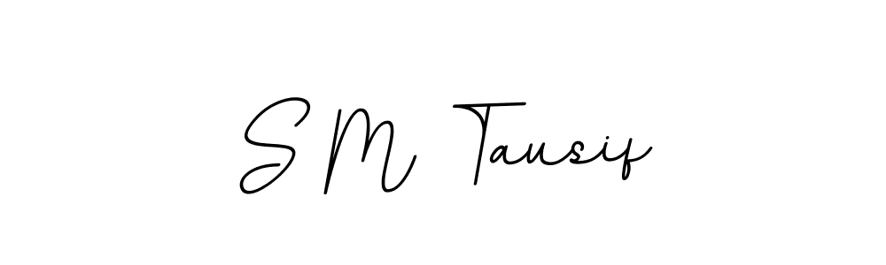 How to make S M Tausif signature? BallpointsItalic-DORy9 is a professional autograph style. Create handwritten signature for S M Tausif name. S M Tausif signature style 11 images and pictures png
