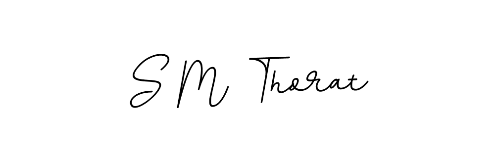 Similarly BallpointsItalic-DORy9 is the best handwritten signature design. Signature creator online .You can use it as an online autograph creator for name S M Thorat. S M Thorat signature style 11 images and pictures png