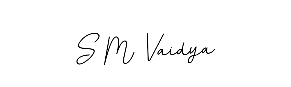 Also we have S M Vaidya name is the best signature style. Create professional handwritten signature collection using BallpointsItalic-DORy9 autograph style. S M Vaidya signature style 11 images and pictures png