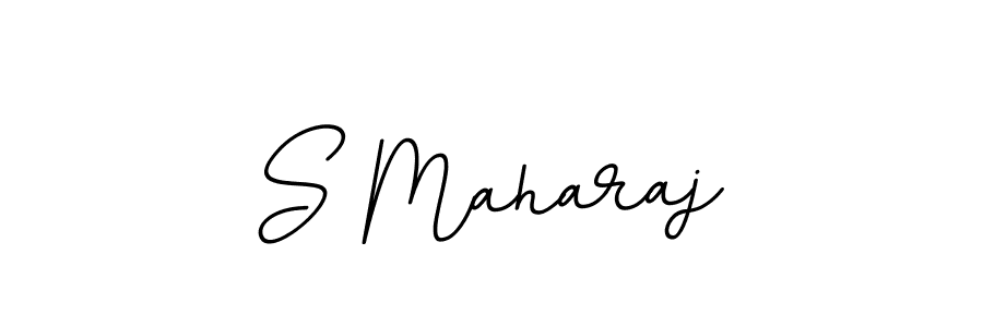 You should practise on your own different ways (BallpointsItalic-DORy9) to write your name (S Maharaj) in signature. don't let someone else do it for you. S Maharaj signature style 11 images and pictures png