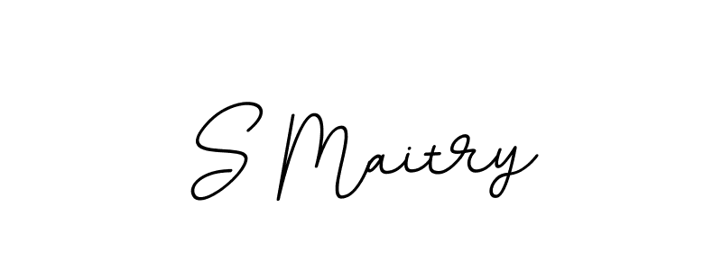 How to make S Maitry signature? BallpointsItalic-DORy9 is a professional autograph style. Create handwritten signature for S Maitry name. S Maitry signature style 11 images and pictures png