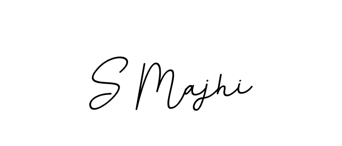 This is the best signature style for the S Majhi name. Also you like these signature font (BallpointsItalic-DORy9). Mix name signature. S Majhi signature style 11 images and pictures png