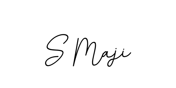 How to make S Maji signature? BallpointsItalic-DORy9 is a professional autograph style. Create handwritten signature for S Maji name. S Maji signature style 11 images and pictures png