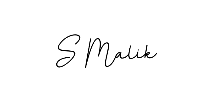 You can use this online signature creator to create a handwritten signature for the name S Malik. This is the best online autograph maker. S Malik signature style 11 images and pictures png