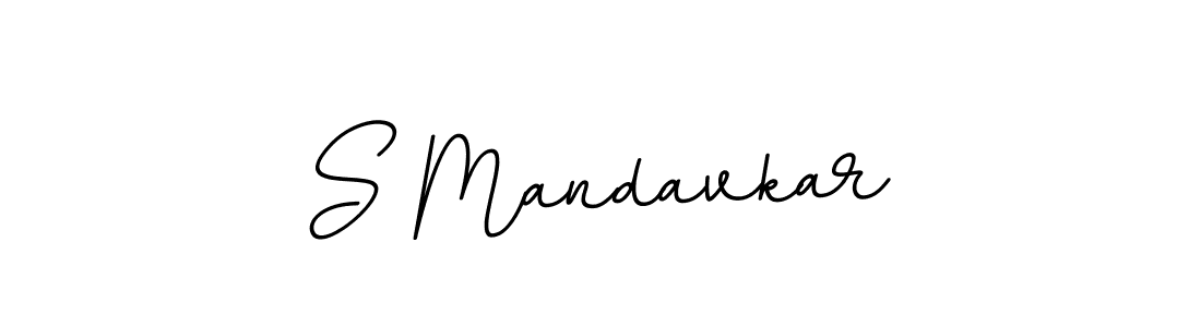 Create a beautiful signature design for name S Mandavkar. With this signature (BallpointsItalic-DORy9) fonts, you can make a handwritten signature for free. S Mandavkar signature style 11 images and pictures png