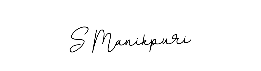 S Manikpuri stylish signature style. Best Handwritten Sign (BallpointsItalic-DORy9) for my name. Handwritten Signature Collection Ideas for my name S Manikpuri. S Manikpuri signature style 11 images and pictures png