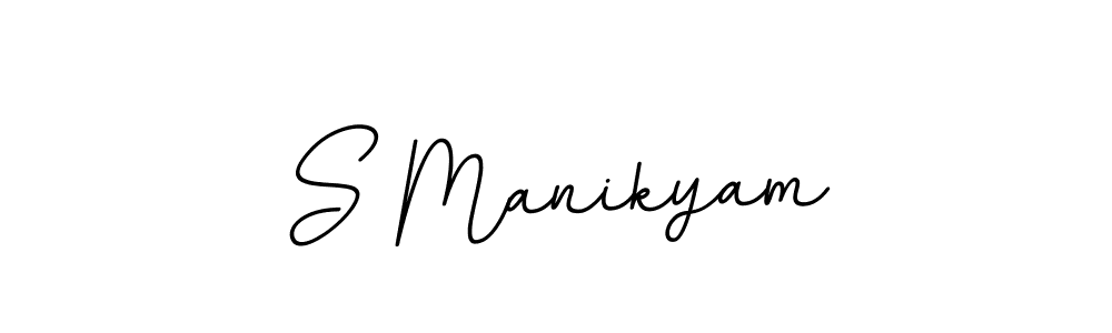 This is the best signature style for the S Manikyam name. Also you like these signature font (BallpointsItalic-DORy9). Mix name signature. S Manikyam signature style 11 images and pictures png