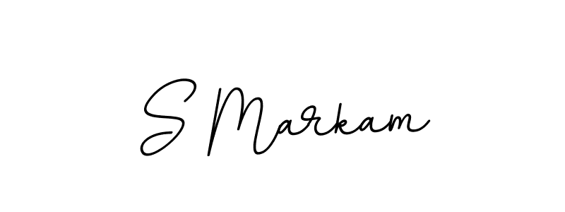 Similarly BallpointsItalic-DORy9 is the best handwritten signature design. Signature creator online .You can use it as an online autograph creator for name S Markam. S Markam signature style 11 images and pictures png