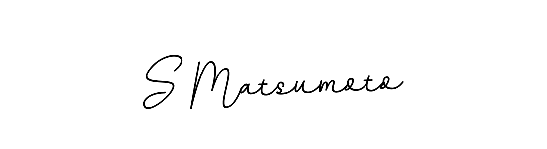 S Matsumoto stylish signature style. Best Handwritten Sign (BallpointsItalic-DORy9) for my name. Handwritten Signature Collection Ideas for my name S Matsumoto. S Matsumoto signature style 11 images and pictures png