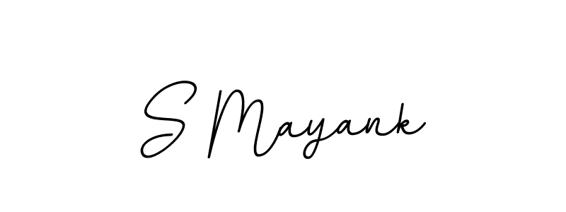 if you are searching for the best signature style for your name S Mayank. so please give up your signature search. here we have designed multiple signature styles  using BallpointsItalic-DORy9. S Mayank signature style 11 images and pictures png