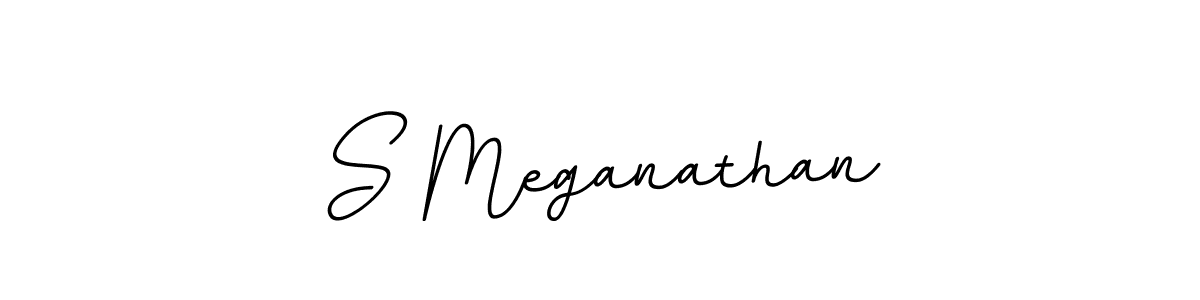 This is the best signature style for the S Meganathan name. Also you like these signature font (BallpointsItalic-DORy9). Mix name signature. S Meganathan signature style 11 images and pictures png