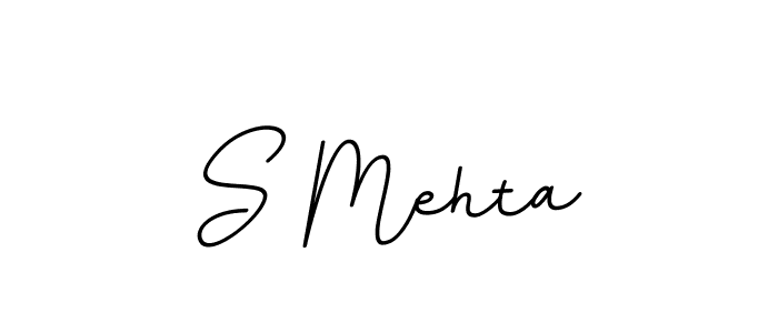 Create a beautiful signature design for name S Mehta. With this signature (BallpointsItalic-DORy9) fonts, you can make a handwritten signature for free. S Mehta signature style 11 images and pictures png