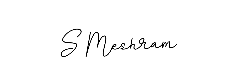 Create a beautiful signature design for name S Meshram. With this signature (BallpointsItalic-DORy9) fonts, you can make a handwritten signature for free. S Meshram signature style 11 images and pictures png