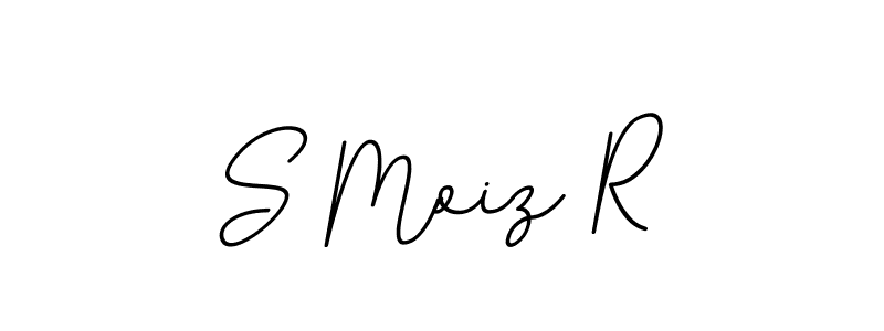 Similarly BallpointsItalic-DORy9 is the best handwritten signature design. Signature creator online .You can use it as an online autograph creator for name S Moiz R. S Moiz R signature style 11 images and pictures png