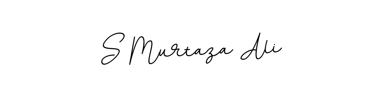 Make a beautiful signature design for name S Murtaza Ali. With this signature (BallpointsItalic-DORy9) style, you can create a handwritten signature for free. S Murtaza Ali signature style 11 images and pictures png