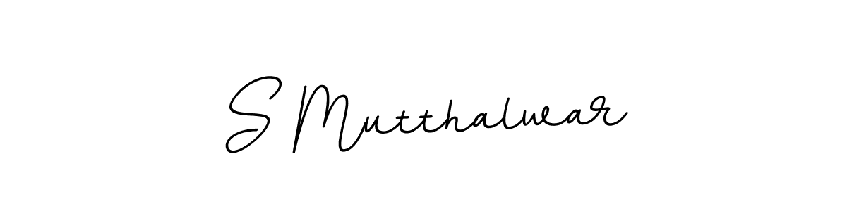 S Mutthalwar stylish signature style. Best Handwritten Sign (BallpointsItalic-DORy9) for my name. Handwritten Signature Collection Ideas for my name S Mutthalwar. S Mutthalwar signature style 11 images and pictures png