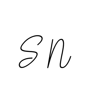 Make a beautiful signature design for name S N. Use this online signature maker to create a handwritten signature for free. S N signature style 11 images and pictures png