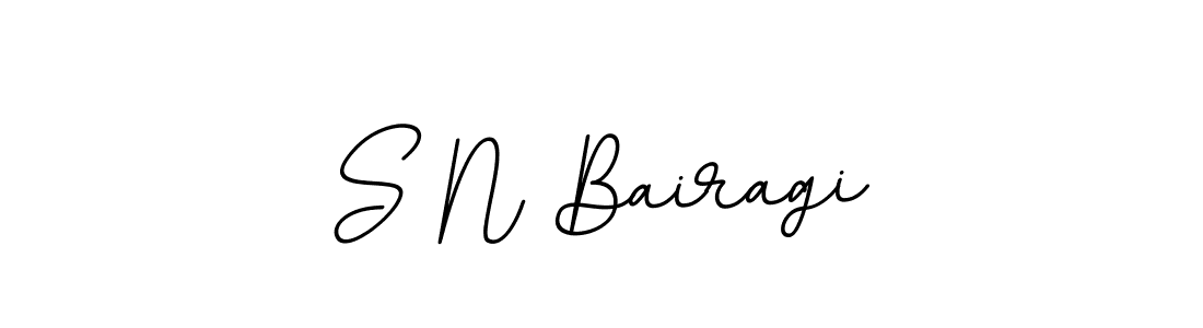 S N Bairagi stylish signature style. Best Handwritten Sign (BallpointsItalic-DORy9) for my name. Handwritten Signature Collection Ideas for my name S N Bairagi. S N Bairagi signature style 11 images and pictures png