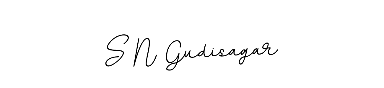 How to make S N Gudisagar signature? BallpointsItalic-DORy9 is a professional autograph style. Create handwritten signature for S N Gudisagar name. S N Gudisagar signature style 11 images and pictures png