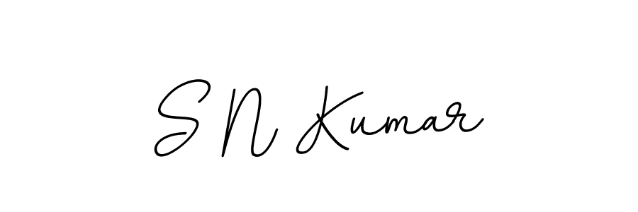 Use a signature maker to create a handwritten signature online. With this signature software, you can design (BallpointsItalic-DORy9) your own signature for name S N Kumar. S N Kumar signature style 11 images and pictures png