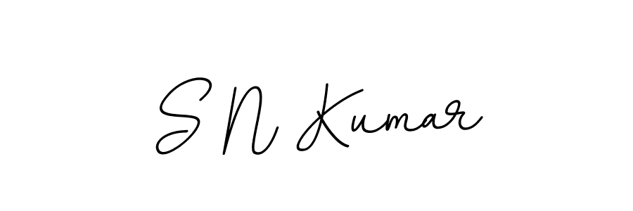 Use a signature maker to create a handwritten signature online. With this signature software, you can design (BallpointsItalic-DORy9) your own signature for name S N Kumar. S N Kumar signature style 11 images and pictures png