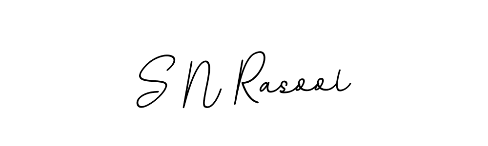 You should practise on your own different ways (BallpointsItalic-DORy9) to write your name (S N Rasool) in signature. don't let someone else do it for you. S N Rasool signature style 11 images and pictures png