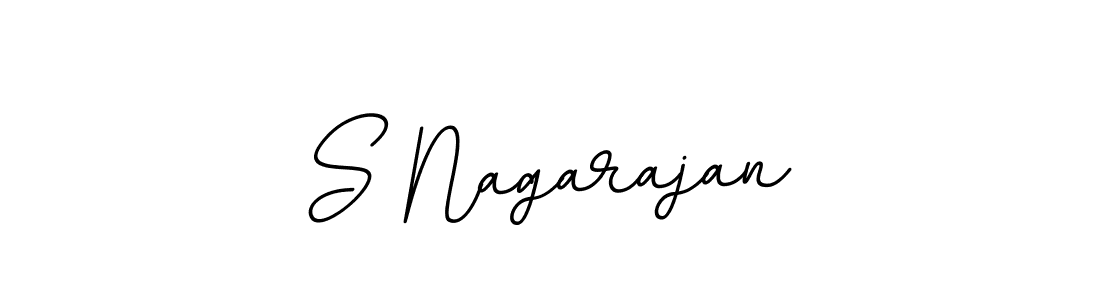 Make a beautiful signature design for name S Nagarajan. With this signature (BallpointsItalic-DORy9) style, you can create a handwritten signature for free. S Nagarajan signature style 11 images and pictures png