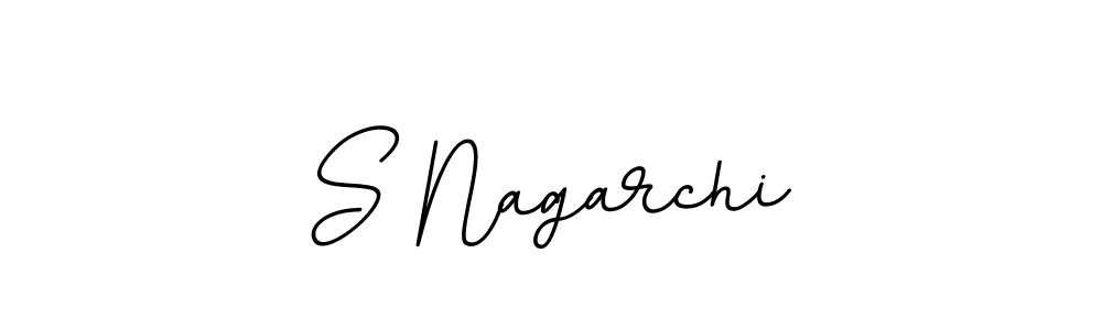 You should practise on your own different ways (BallpointsItalic-DORy9) to write your name (S Nagarchi) in signature. don't let someone else do it for you. S Nagarchi signature style 11 images and pictures png