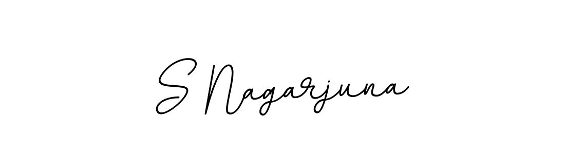 if you are searching for the best signature style for your name S Nagarjuna. so please give up your signature search. here we have designed multiple signature styles  using BallpointsItalic-DORy9. S Nagarjuna signature style 11 images and pictures png